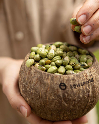 I nuovi edamame tostati e salati di Bowlpros, perfetti per i tuoi aperitivi.