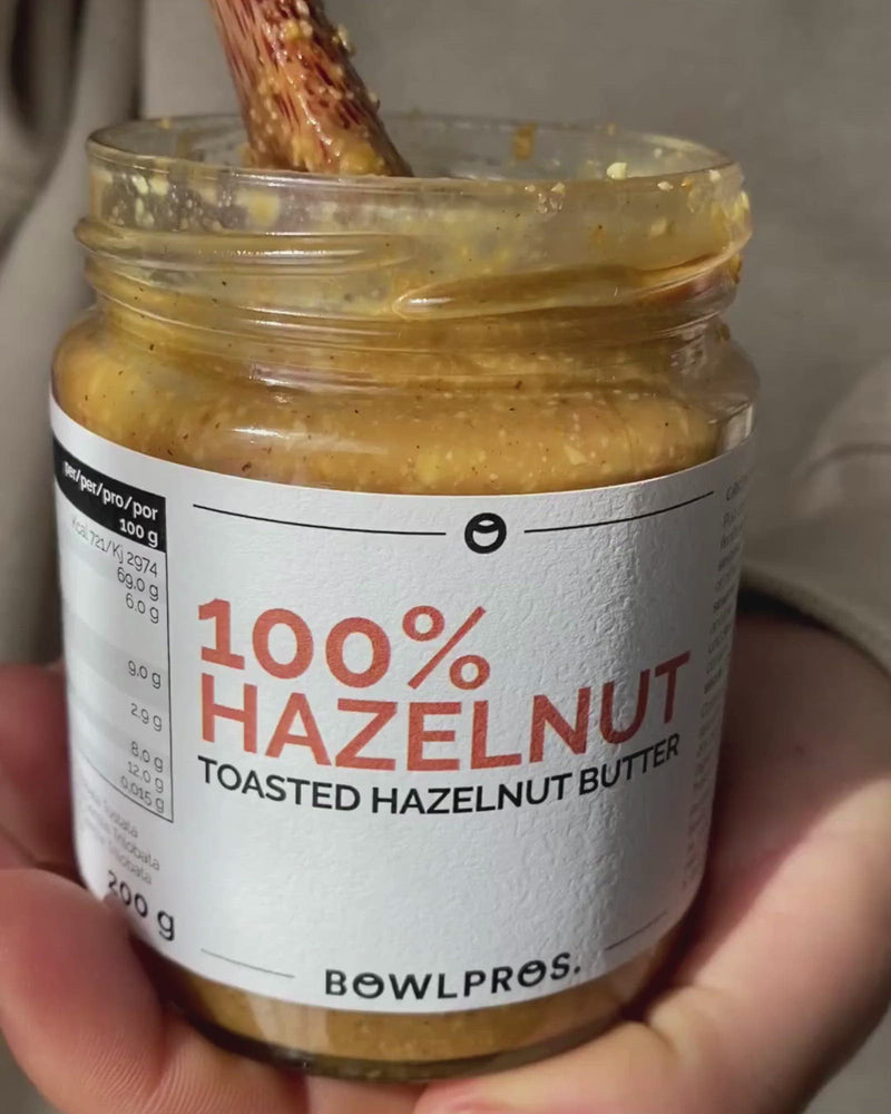100% Toasted Hazelnut Butter