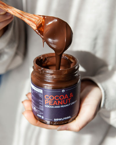 Cocoa & Peanut Cream Front