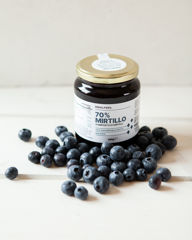 Compote 70% Blueberries front