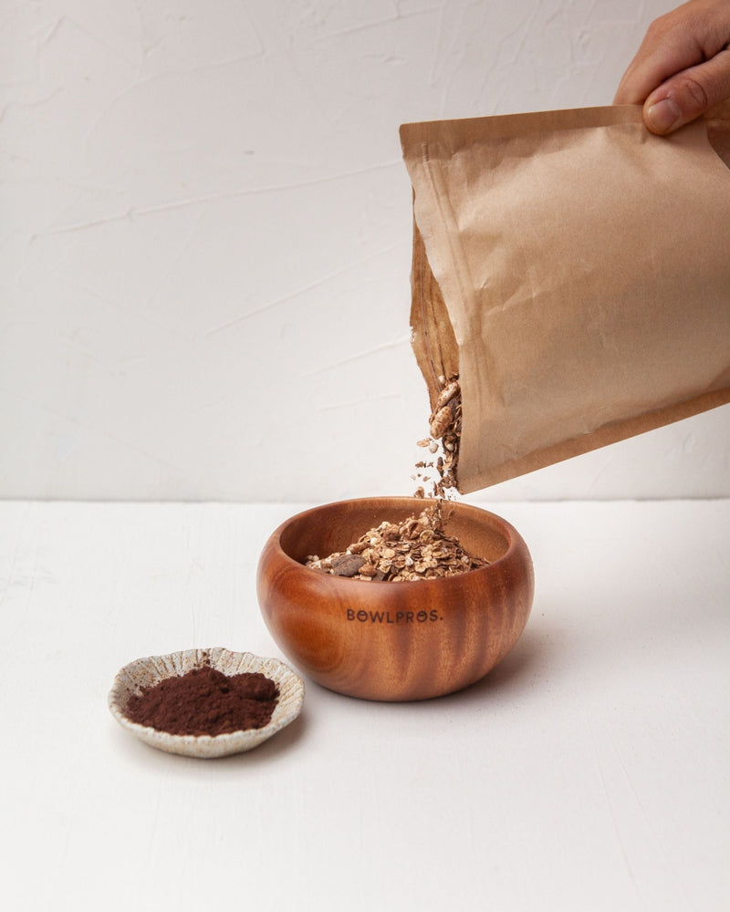 Porridge Dark Cocoa with Bowl